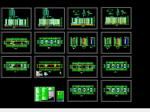  某宾馆建筑cad施工图 