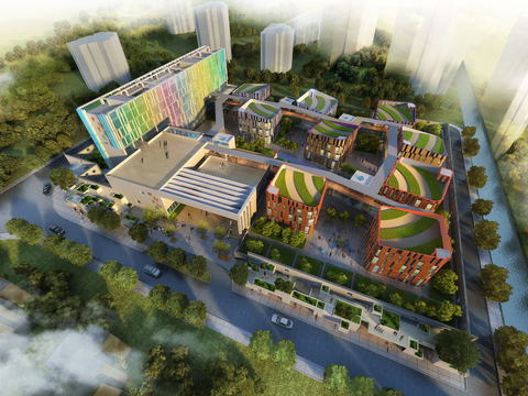  幼儿园建筑方案cad施工图 