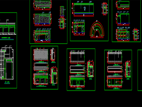 服务台大样图集 