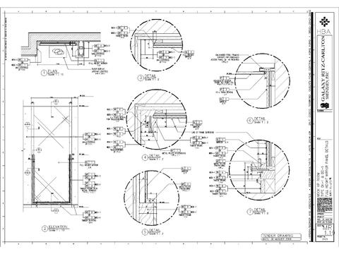  公寓壁式电视柜大样 