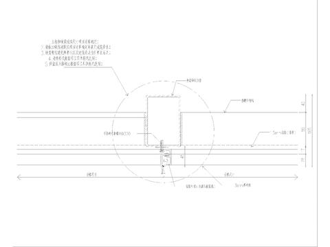  开放式铝板cad大样图 