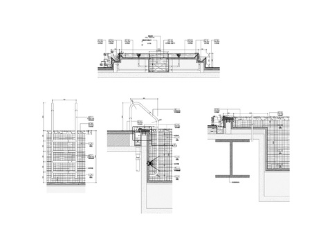  游泳池cad节点大样图 
