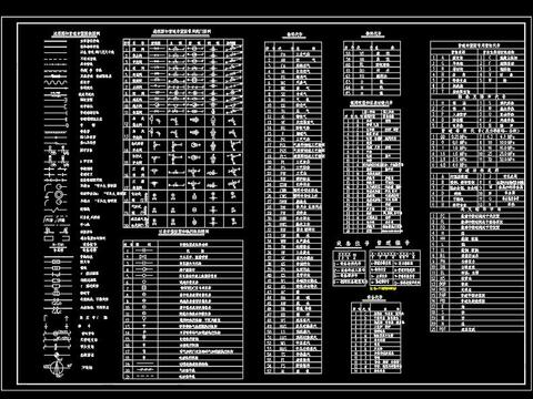  化工符号cad图库 