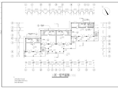  仿古商业建筑CAD施工图 