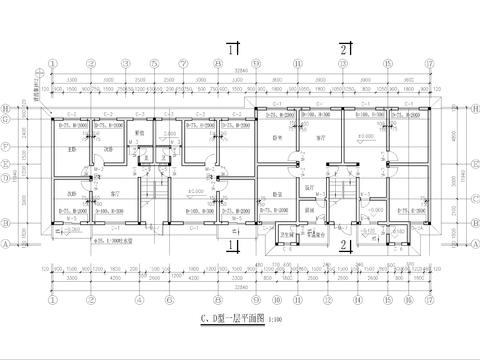  三款经典中式微派建筑CAD施工图 