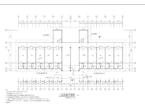  八中學(xué)生宿舍改造項目CAD施工圖 