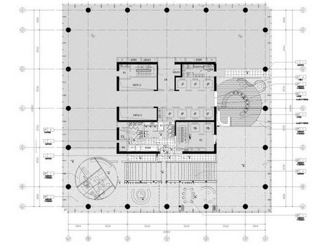  優(yōu)托邦商業(yè)展廳cad施工圖 