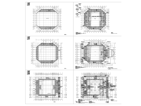  体育馆cad平面图 