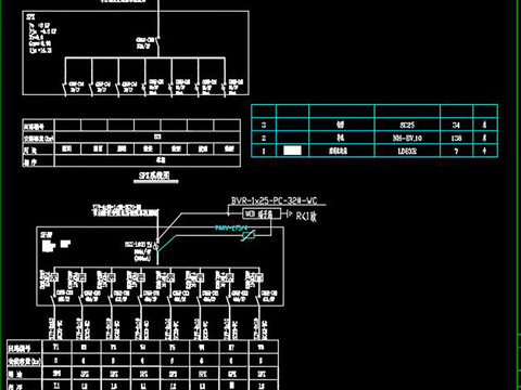  蔬菜交易中心cad电气 