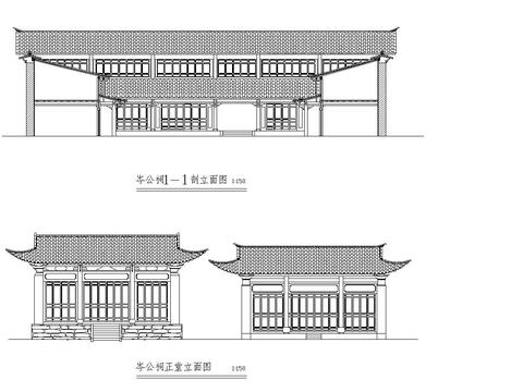  古建整修CAD施工图 