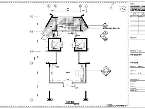  公區(qū)cad施工圖 