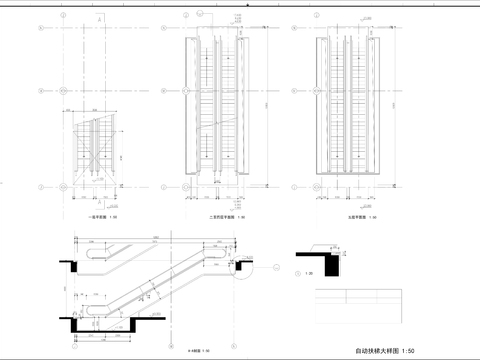  电梯cad节点大样 