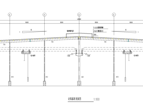  某公司48廠房工程CAD施工圖 