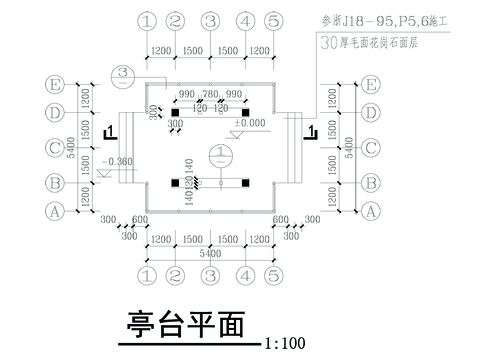  风雨亭详图含结构节点大样 