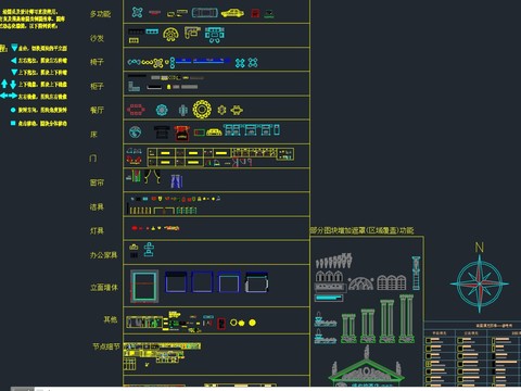  动态cad图库 