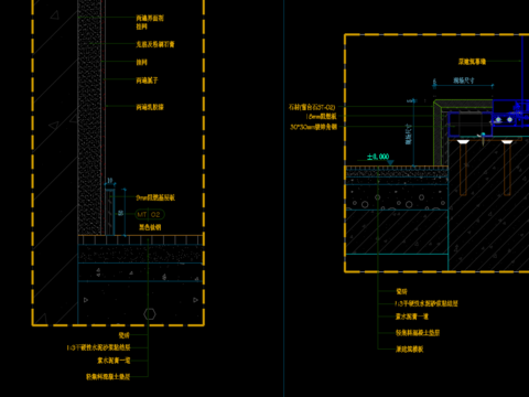  墙体通用节点大样图 