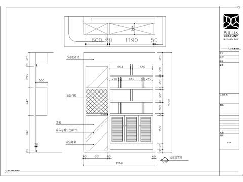  [江苏]130㎡国际简约平层公寓CAD施工图 