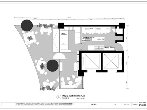  冰淇淋甜品店cad平面图 