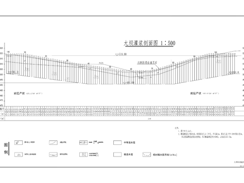  龍寨村農(nóng)田灌溉工程cad施工圖 