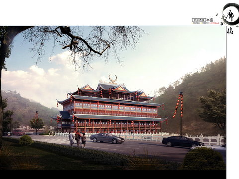  廊橋建筑 