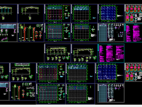  劳斯莱斯钢展厅结构图 