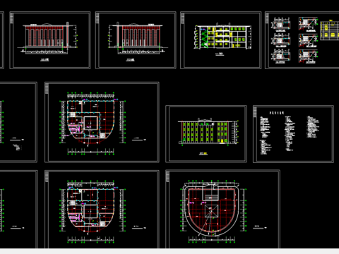  城建图书馆设计方案图 
