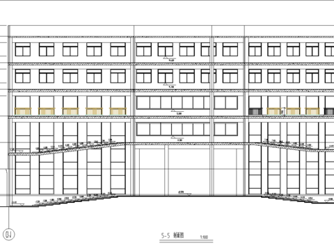  某建筑CAD施工圖 