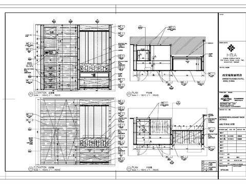  酒店客房节点大样图 
