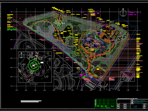  古建筑cad施工图 