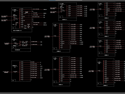  高层住宅楼电气CAD施工图 