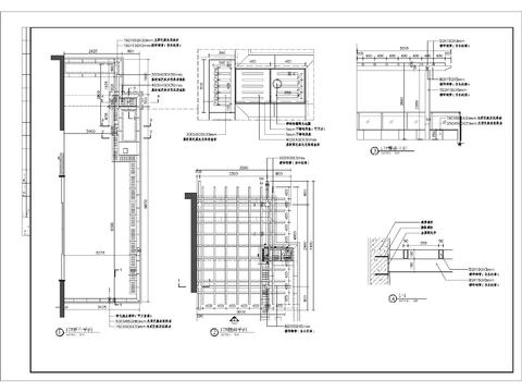  露台细部CAD施工图 