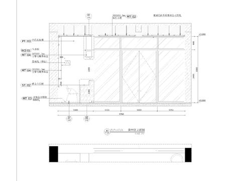  首层公区大堂立面 