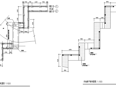  木桥cad节点大样图 