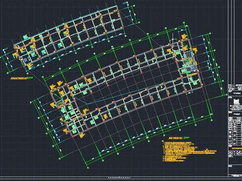  市级档案馆钢梁配比节点大样 