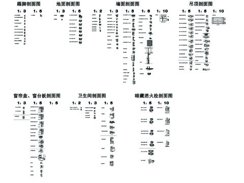  节点常用cad图库 