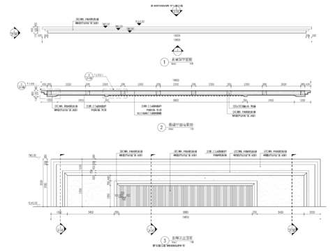  影壁墙节点大样 