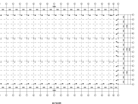  钢结构钣金车间CAD施工图 