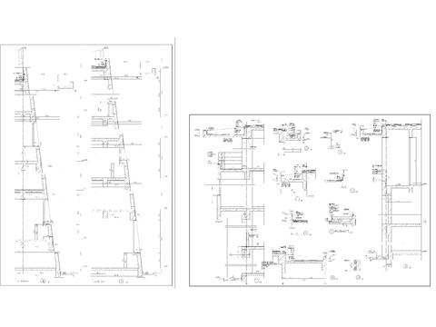  节点详图及墙身剖面 