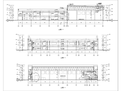  增城工廠新建多功能文體中心項(xiàng)目cad施工圖 