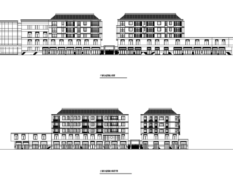 海盐县绿城花苑规划cad施工图 