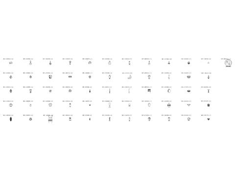  中式风格花瓶摆件立面cad图库 