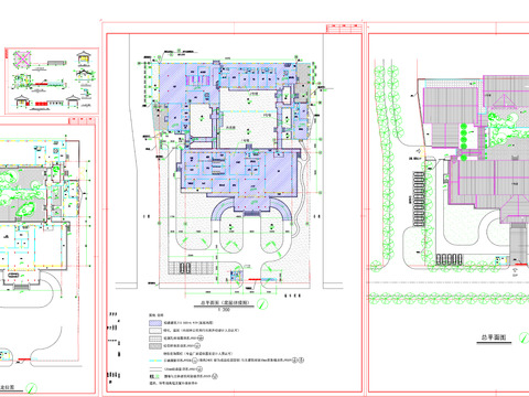  古建筑建筑CAD施工图 