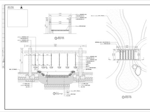  旱溪景桥CAD施工图 
