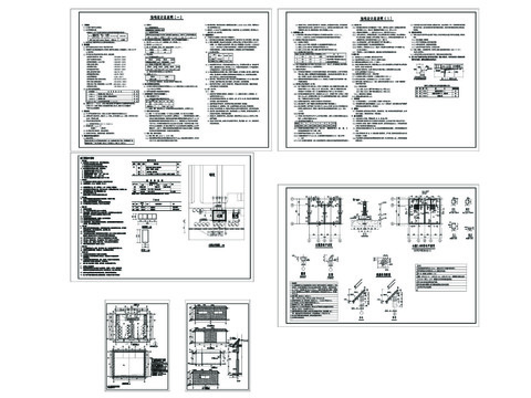  公厕单层砌体结构CAD节点大样 