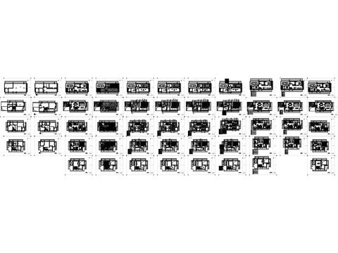  欧式家装cad施工图 