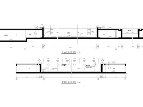  标准游泳池cad大样图 
