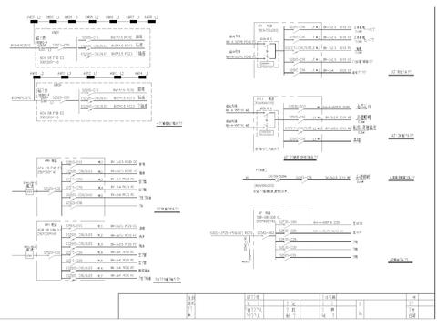  高层住宅电气cad施工图 