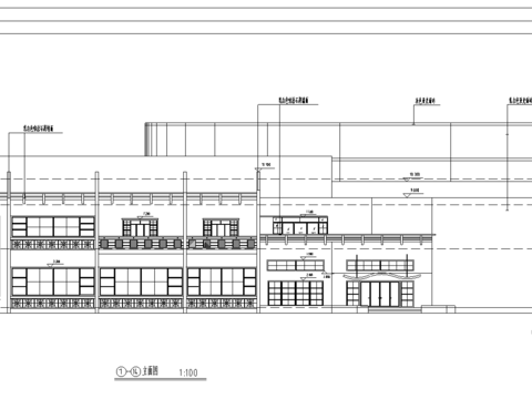  娱乐中心总体平面图 
