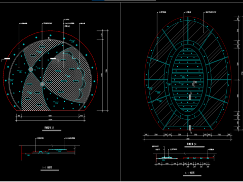  七十五套顶棚实木CAD图库 