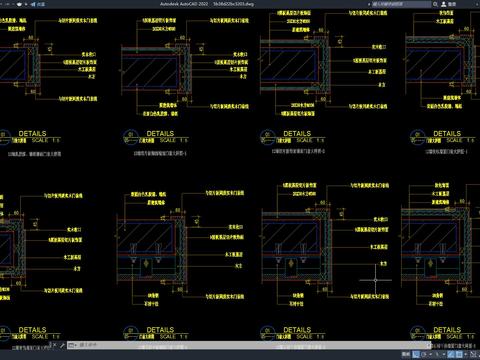  门套 门套大样图 门节点 门框 大门 门cad图库 